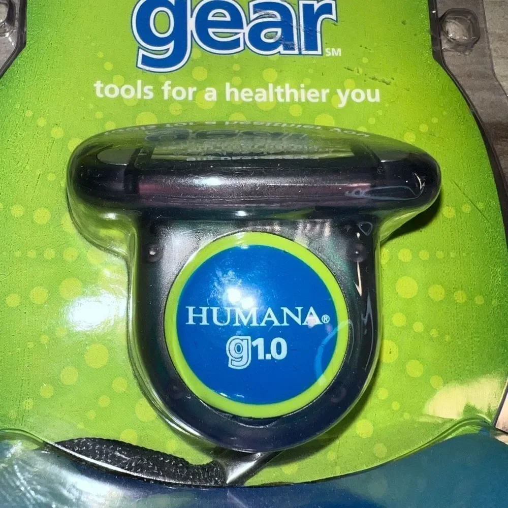Humana Gear Step Counter g1.0 Daily Pedometer Counts Steps Daily Track Progress